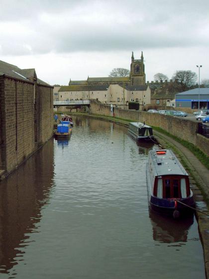 Canalside and Church from the bridge